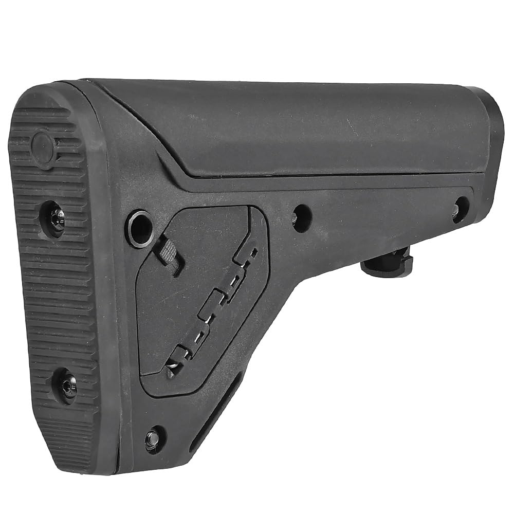 Ryohin Buhin UBR Gen.2 Collapsible Stock for M4 Series Electric Guns, Replica Rifle Stock, Polymer, Extendable, with Storage Space