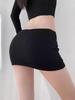 Elastic High-Waisted Short Bodycon Mini Skirt - Sexy, Slimming, Sheath Design for Spring/Summer