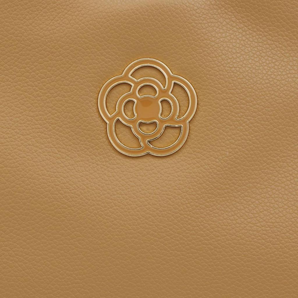 Geantă de mână Clessus Citron Camel, pentru femei,