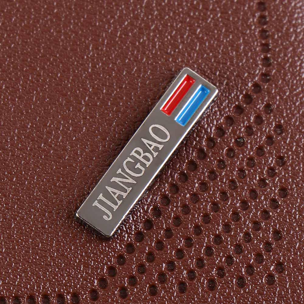 PU Leather Men's Short Wallet Multi-position Large Capacity Male Leather Purse Multi-function Coin Pocket Men Coin Pocket