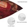 Mariah Carey Christmas Pillow Case  Soft Pillow Cover Morden Pillowcases For Living Room Chair