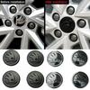 DYZ5 55MM ABS Car Wheel Rims Center Hub Caps Emblem for Skoda Fabia Rapid Octavia Laura Superb 2 3 VRS Yeti Karoq Kodiaq Accesories