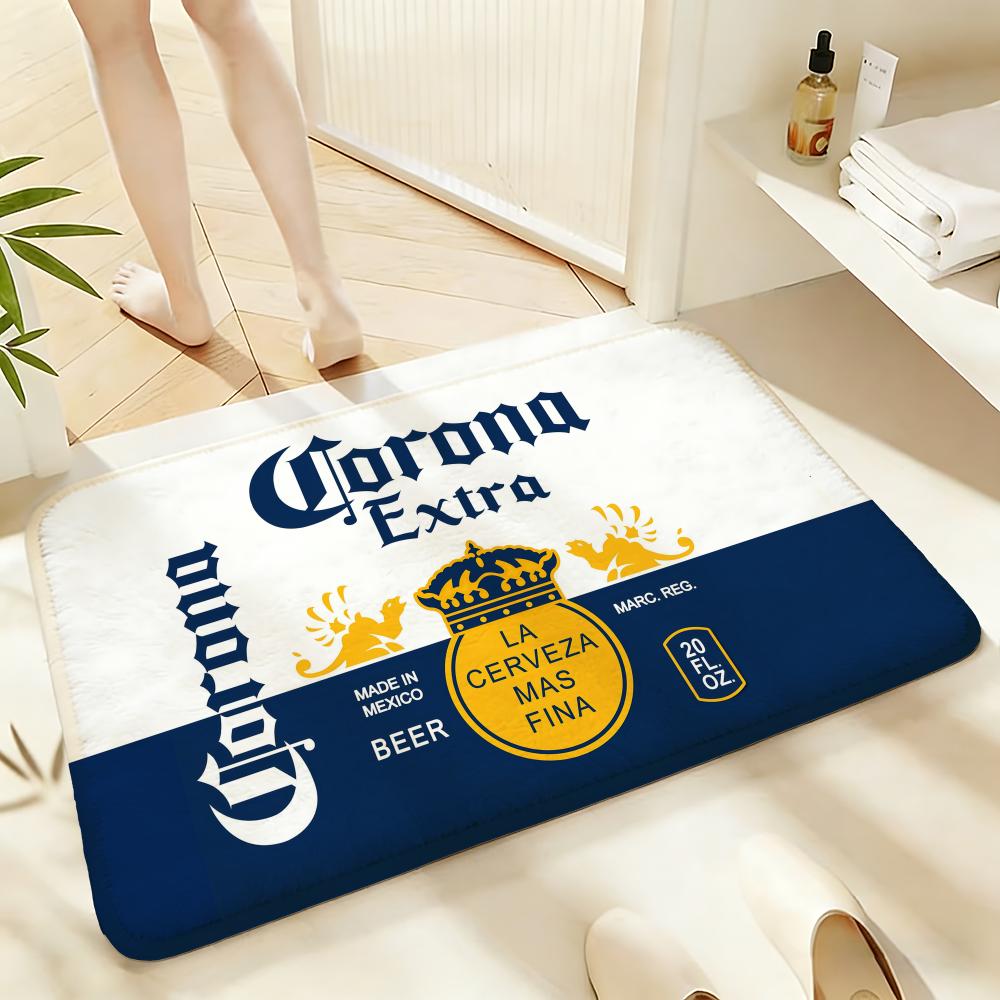 Soft Absorbent Non-Slip Rug Brand Corona Extra Floor Mat Home Decor Doormat Bedroom Floor Mat Shower Carpet