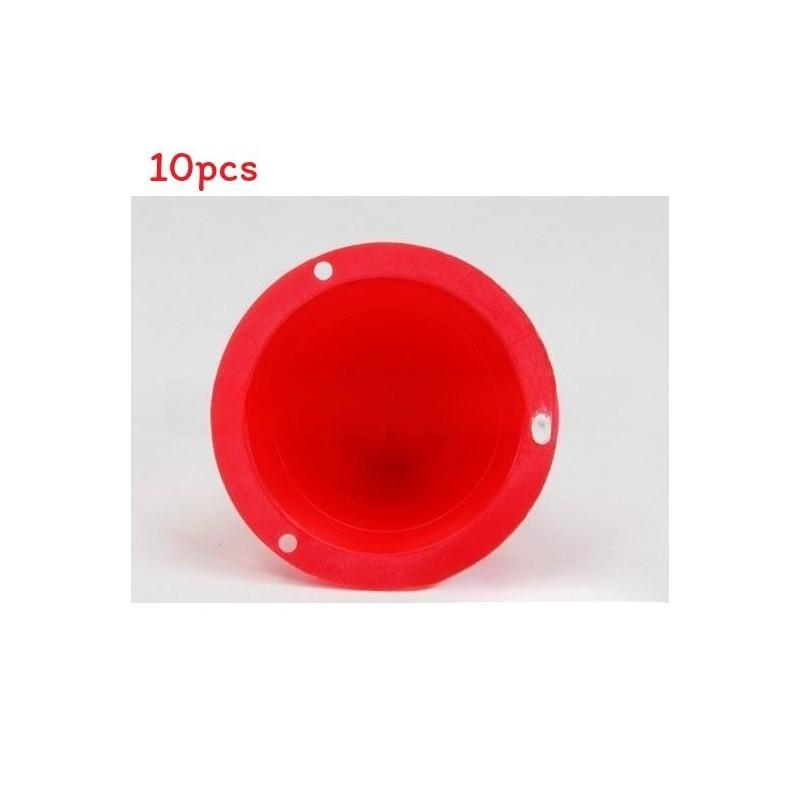 Roller Skating Lane Markers, Soft Plastic Bright Color Skating Markers For Indoor & Outdoor Skating Rinks