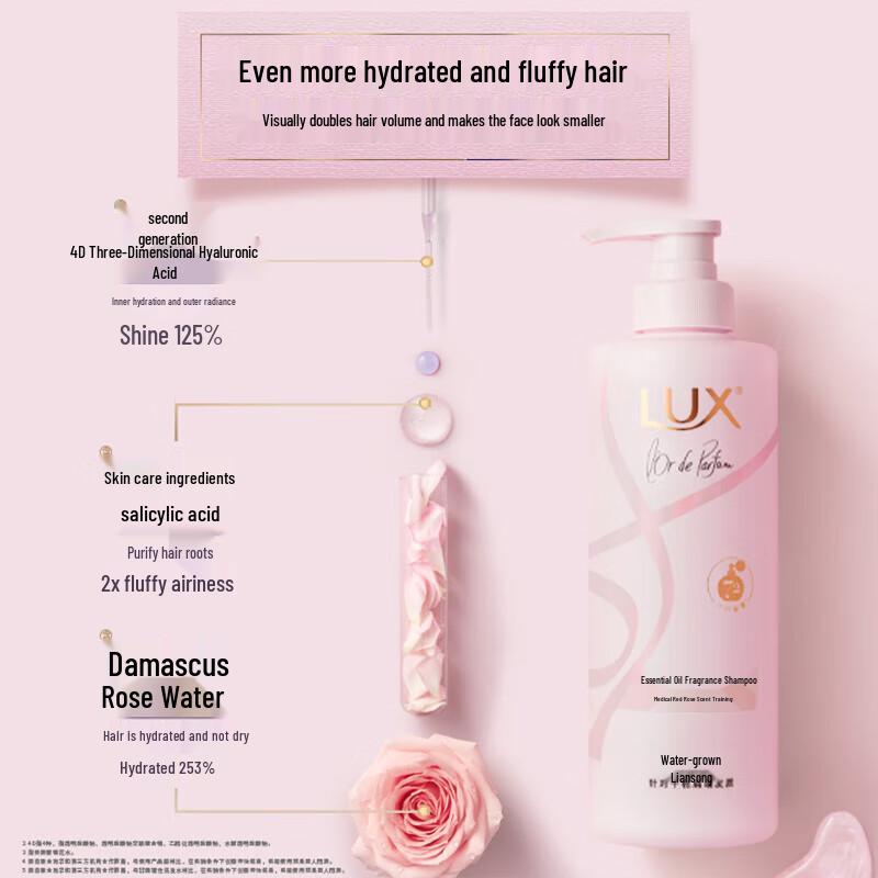 LUX Rouge Rose Essential Oil Hair Conditioner