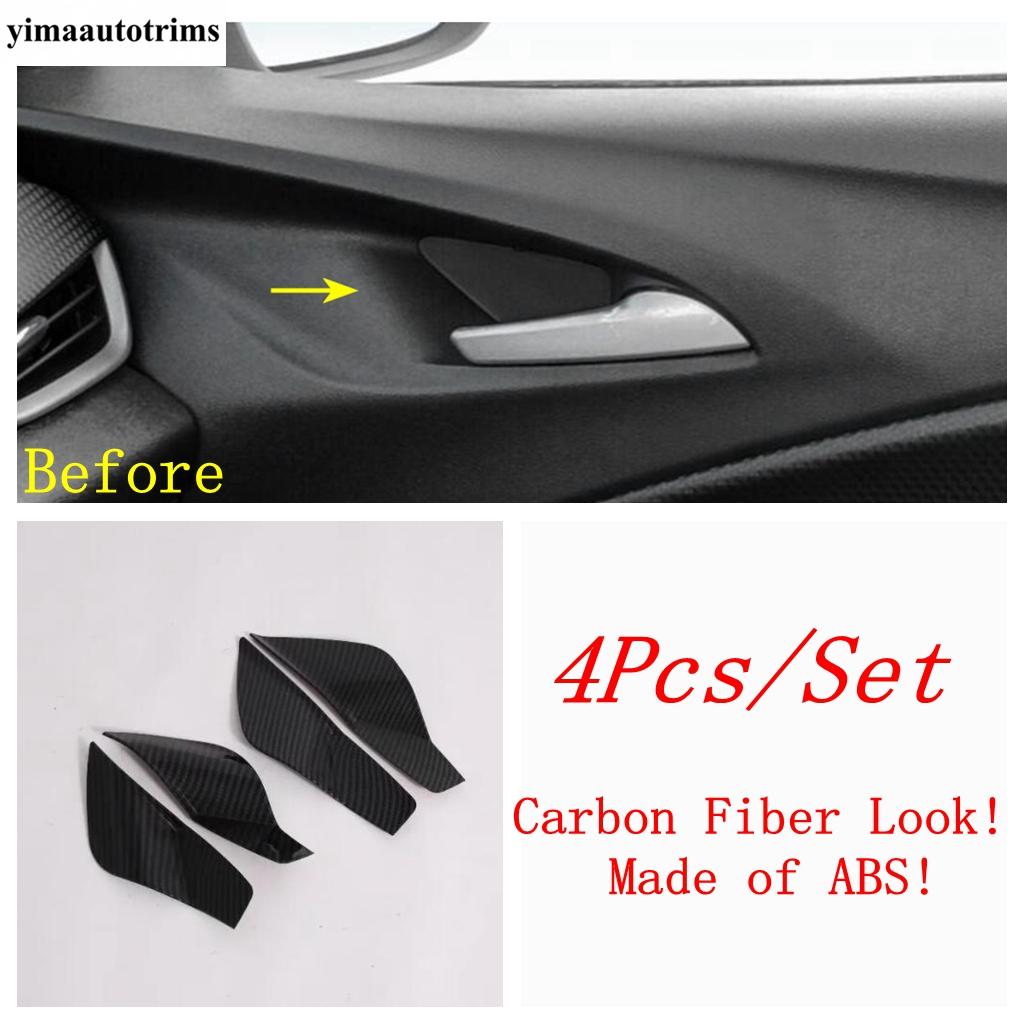 Carbon Fiber Gear Shift Panel / Window Lift / Steering Wheel / AC Air Outlet Cover Trim For Chevrolet Cavalier ONIX  - 2024