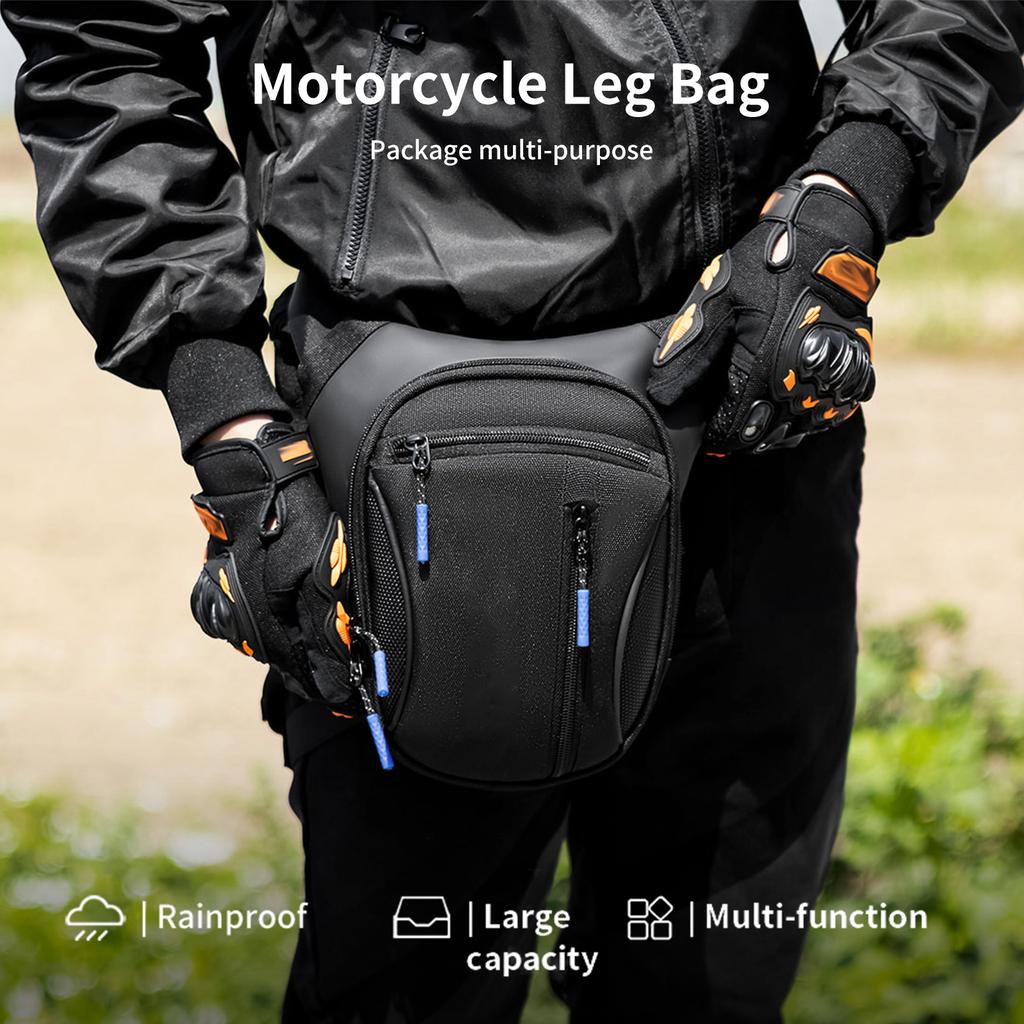 Motorcycle Leg Bag Rainproof Large Capacity Multifunction for Riding Accessories Drop Leg Bag Thigh 