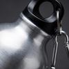 Aluminum Water Bottle with Carabiner Spill-Resistant for Hiking, Hikers