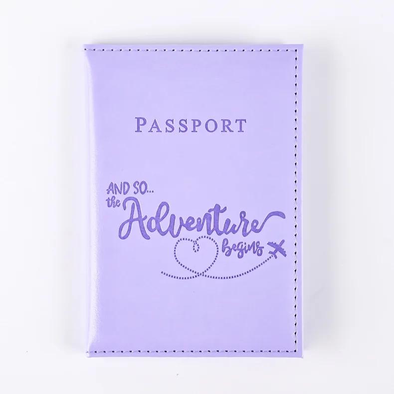

Passport Holder Wallet Cover Travel Essentials Pu Leather Card Case International Travel Accessories for Women/Men