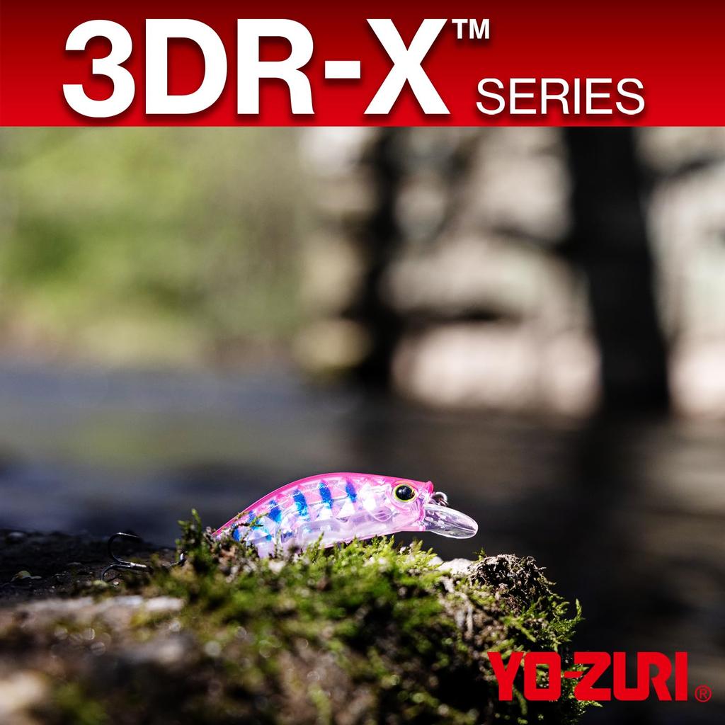 Düz Ağır Minnow Batan Levrek Prizma Altın Siyah YO-ZURI 3DR-X Yem, 60mm, Renk