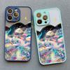 Cute Colorful Cloud Pattern Phone Case For iPhone 15 14 Pro Max 13 12 Pro Max Mini 11 XS XR X 15 14 7 8 Plus SE Shockproof Cover