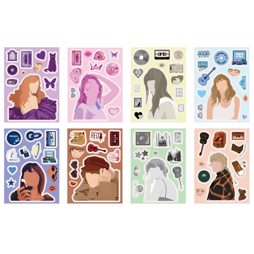 Fun Sticker Pack For Water Bottles, Luggage, Laptop, And Phone Case Decoratio