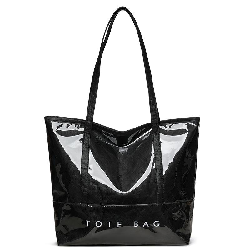 PVC Women's Portable Leisure Commuting Handbag