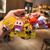 Cartoon Pirate SpongeBob & Patrick Keychain Set - Cute Couple Christmas Gift