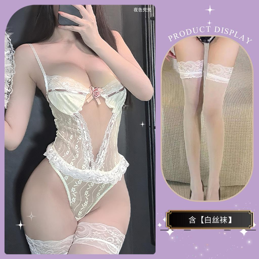 Sex Underwear Sexy Lace onesie Pure Desire Uniform Fun In Stock Abstinence Suit