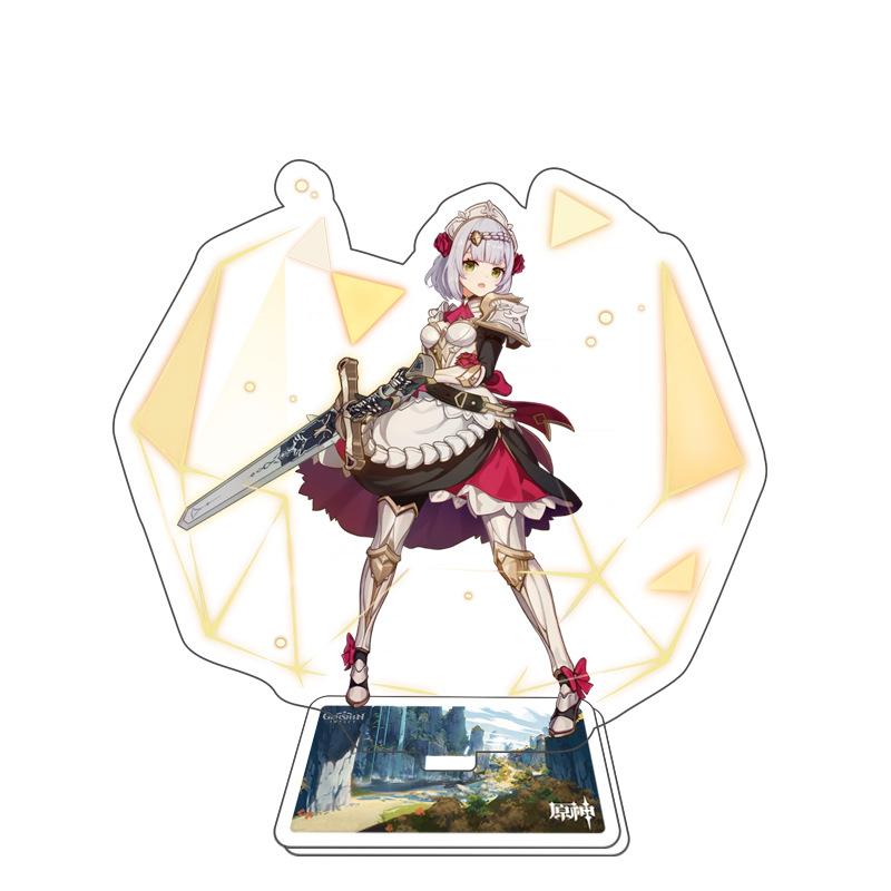 Game Anime Open World Impact Acrylic Figure Stand Painted Desk Decor Ornament 15CM Model Gift