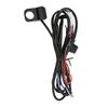 Motorcycle Handlebar Control Switch Waterproof LED Spotlight Switch Harness DC 12V for ATV Dirt