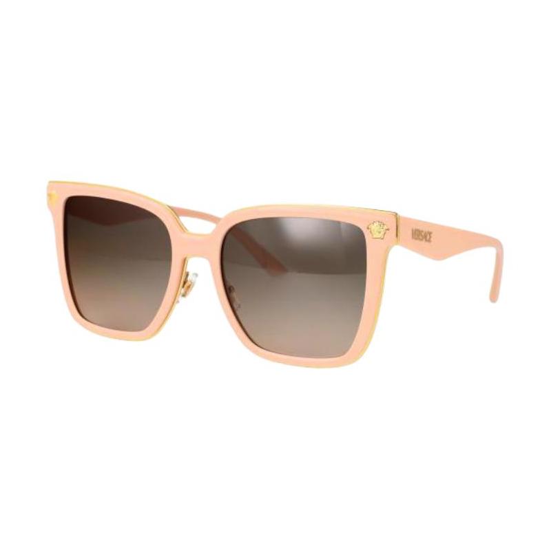 Versace Original design metal square sunglasses women's pink 22381433 0VE2278D 54946I pink-pink 58