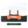 LED SOS Light Belt Clip Fan 10000mah Waist Hanging Fan Safe Portable Waist Fan  Outdoor