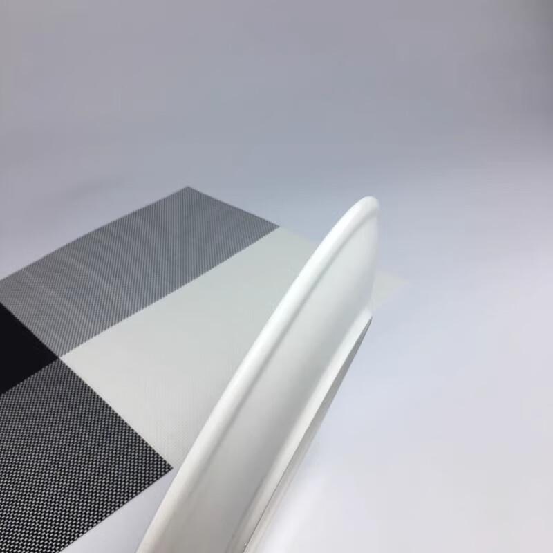 Pure White Round Ceramic Dinner Plate