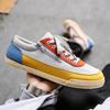 Men's Canvas Shoes Casual Breathable Non-Slip Walking Shoes Lightweight Comfortable Sneakers for Male
