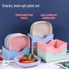 Bone Spitting Dish Plate for Home Dining Table
