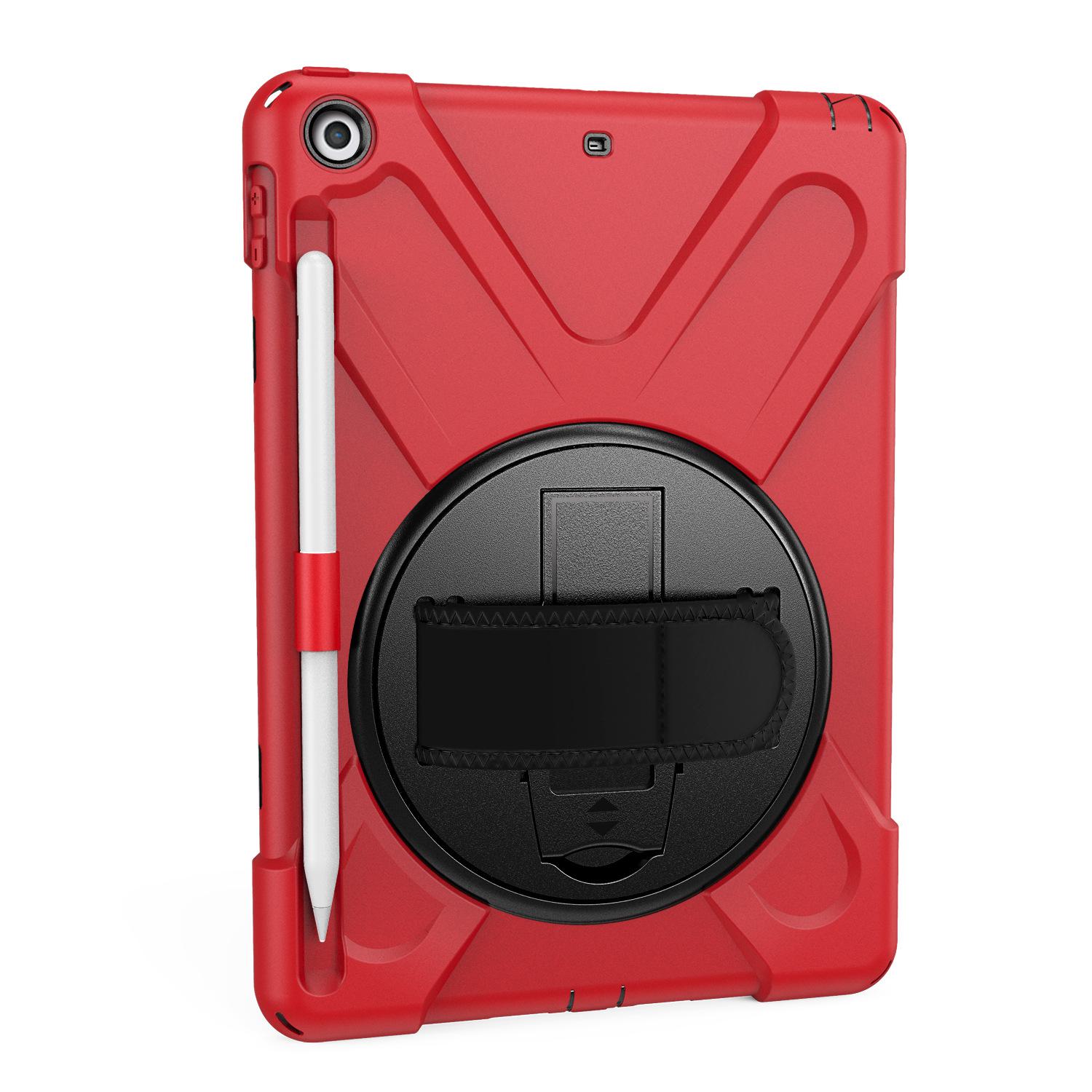 

2018 Version Tablet Protective Cover with Rotating Stand for iPad 9.7 Inch - Hot Sale! Without shoulder strap синій
