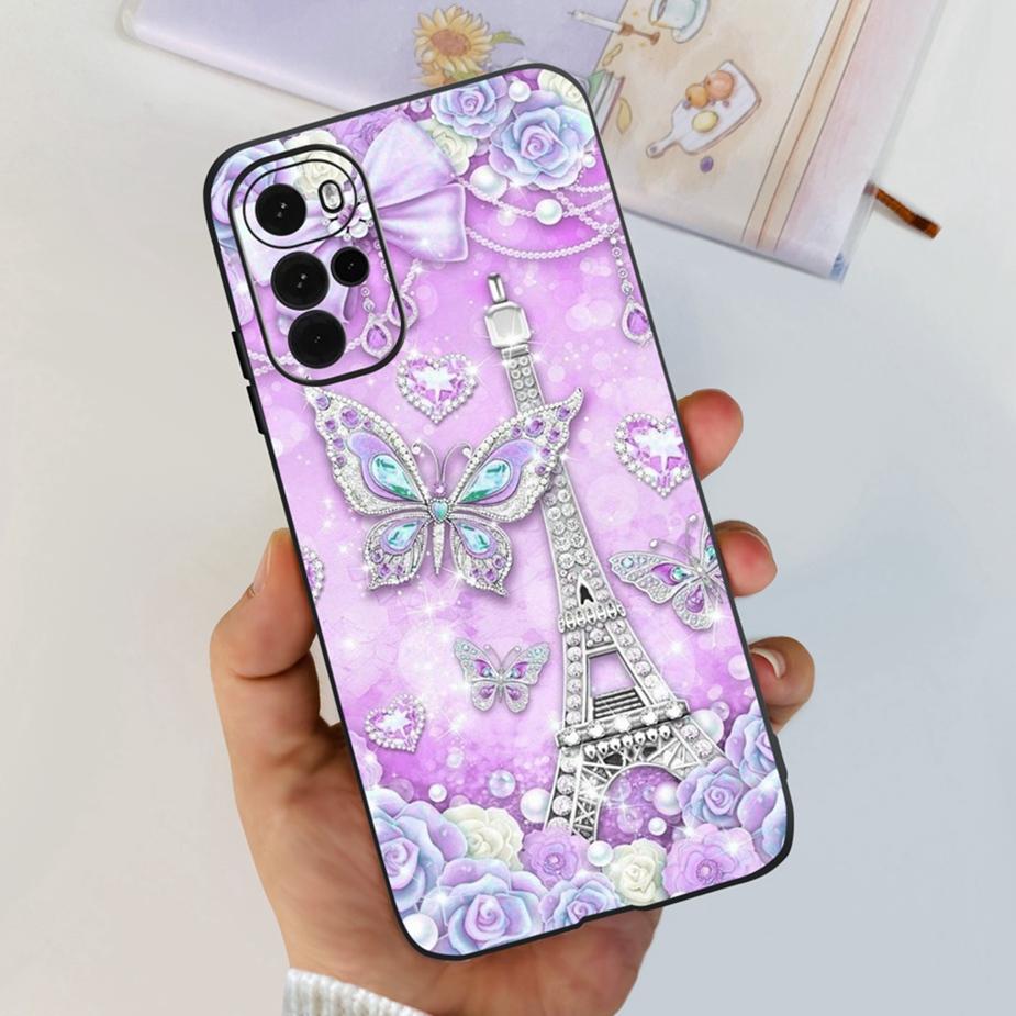 For Motorola Moto G22 Case XT2231-2 New Fashion Painted Cover Soft Silicone Phone Case For Moto G22 G 22 MotoG22 Back Cover Bags