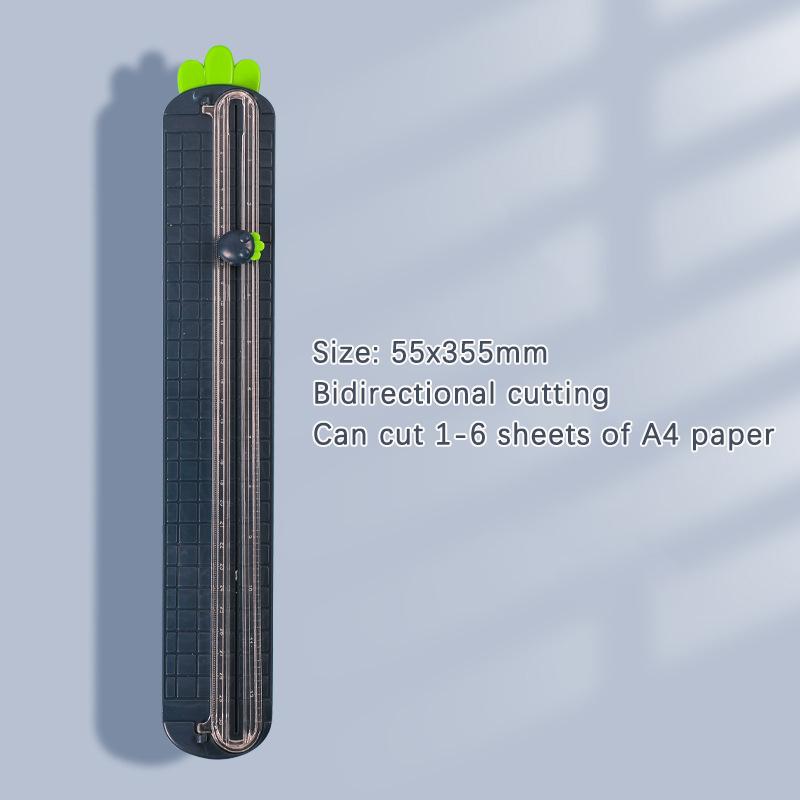 A3 mini paper cutter art student supplies photo paper cutter style multifunctional A3 paper cutter radish shape чёрный