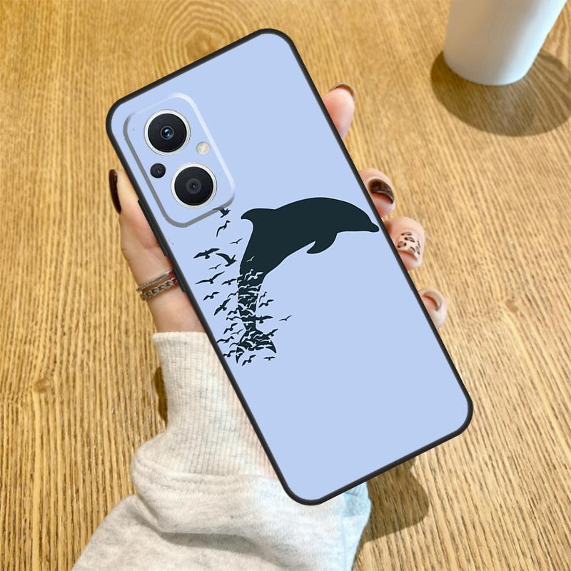 Dolphin Funda For OPPO Reno 14 F 10 11 12 13 Pro 13F 12F 11F 7 8 Lite OPPO Find X6 X5 X8 X9 Pro Case