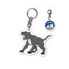 [Sun Contents] 366 Days Paleontology Keychain November 30th Thylacoleo Acrylic