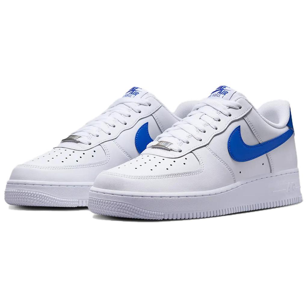 Nike Air Force 1 07 Hyper Royal Men Sneakers White FJ4146-113