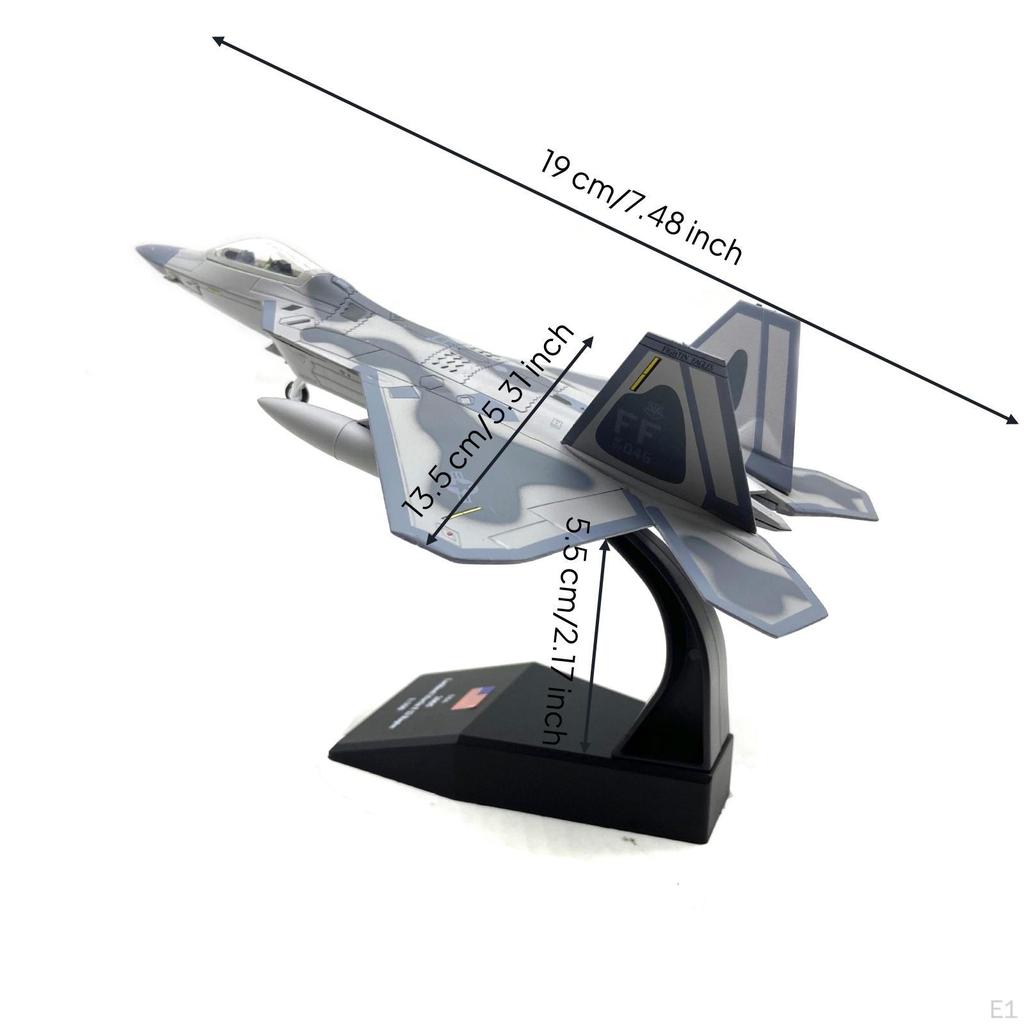 1:100 Fighter Jet Model collectible recognizable