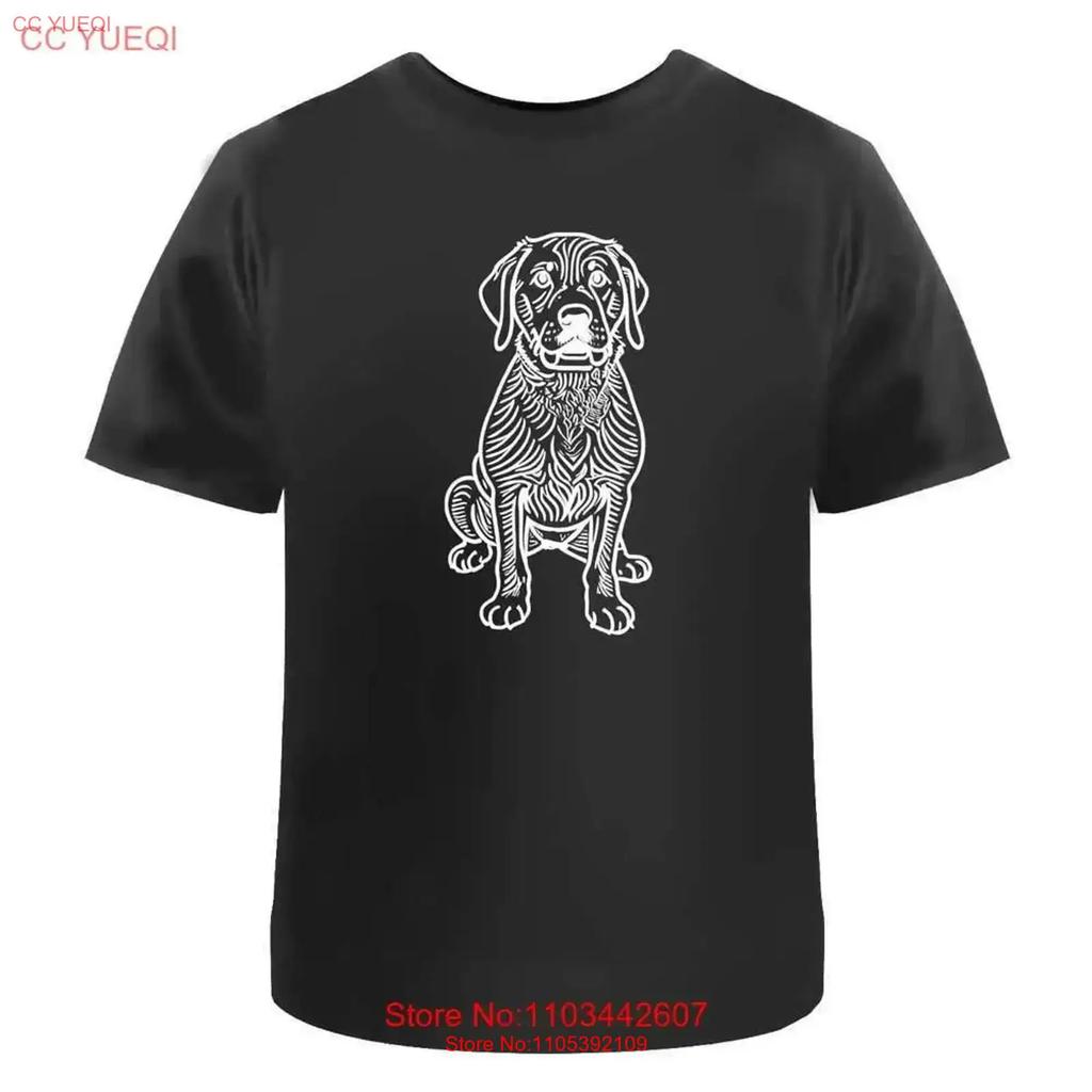 Chesapeake Bay Retriever Dog Cotton T Shirt Ta044136 Vintage Washed Stretched Unisex Versatile Designer Clothes Comfortable