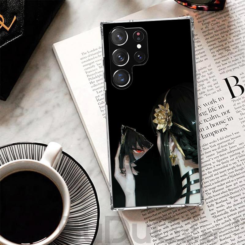 

S-Spy Family Yor F-Forger Cover For Samsung Galaxy S23 S22 S24 S25 Ultra S21 Plus S20 FE Phone Case S10 + S10E S25U Print Coque Samsung S23