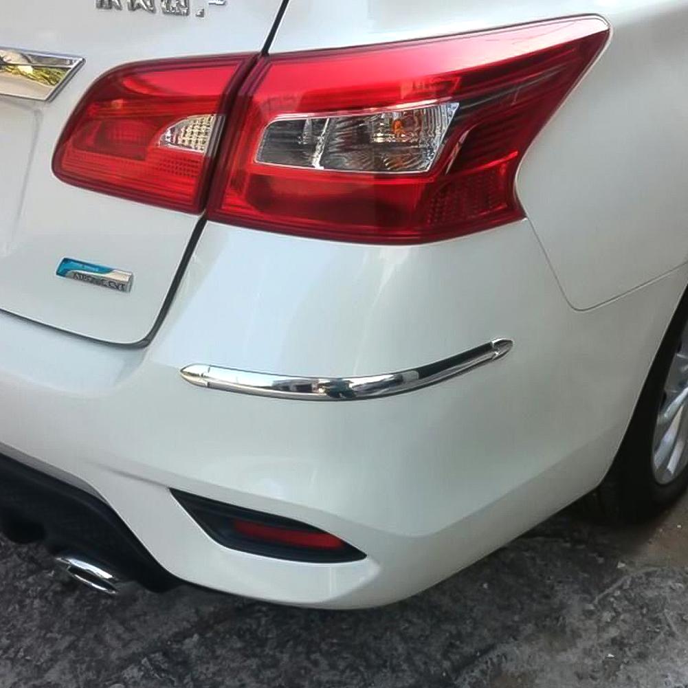 4 Stück Auto SUV Kante Antikollisionsleiste Stoßstangenschutz Schutzleiste Anti-Scheuer Kratz Stoßstange Crash Styling Universal