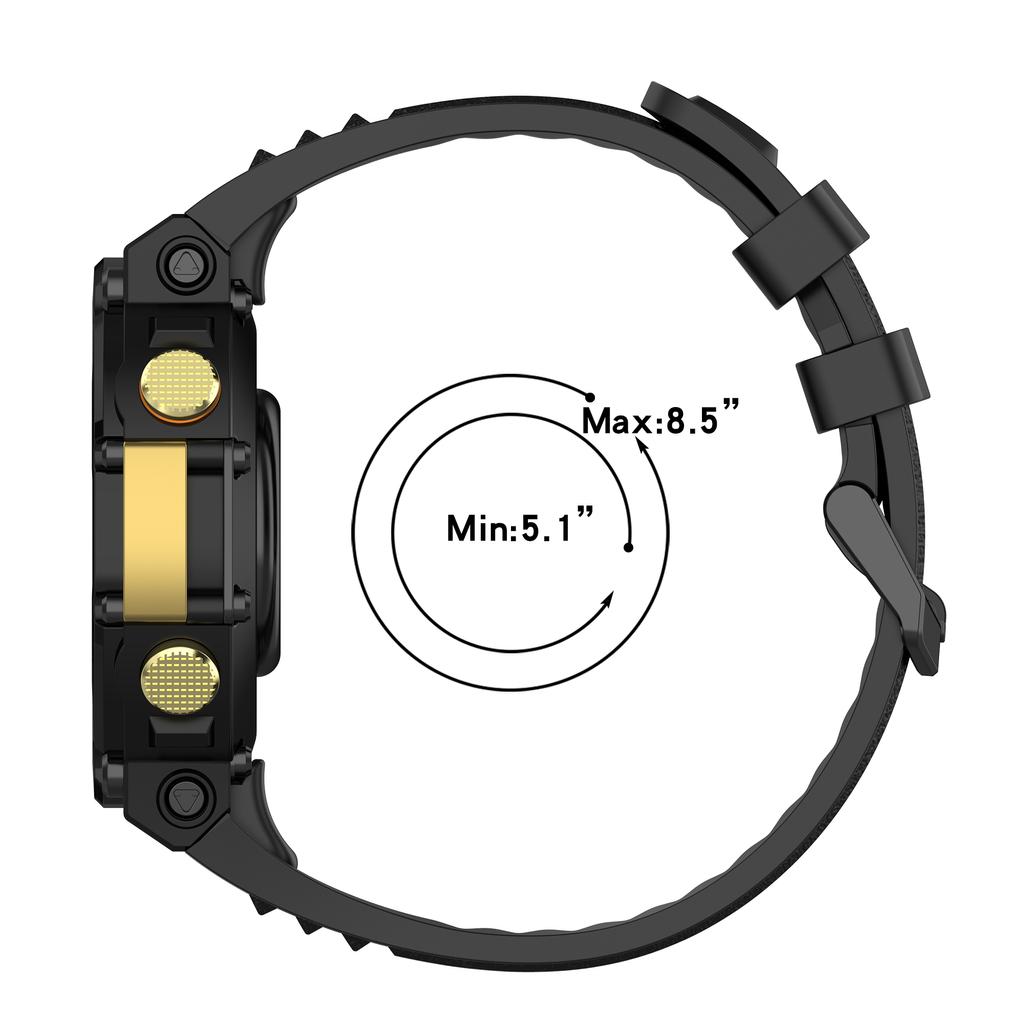 For Huami Amazfit T-Rex 2 Replacement Strap Adjustable Silicone Watch Band