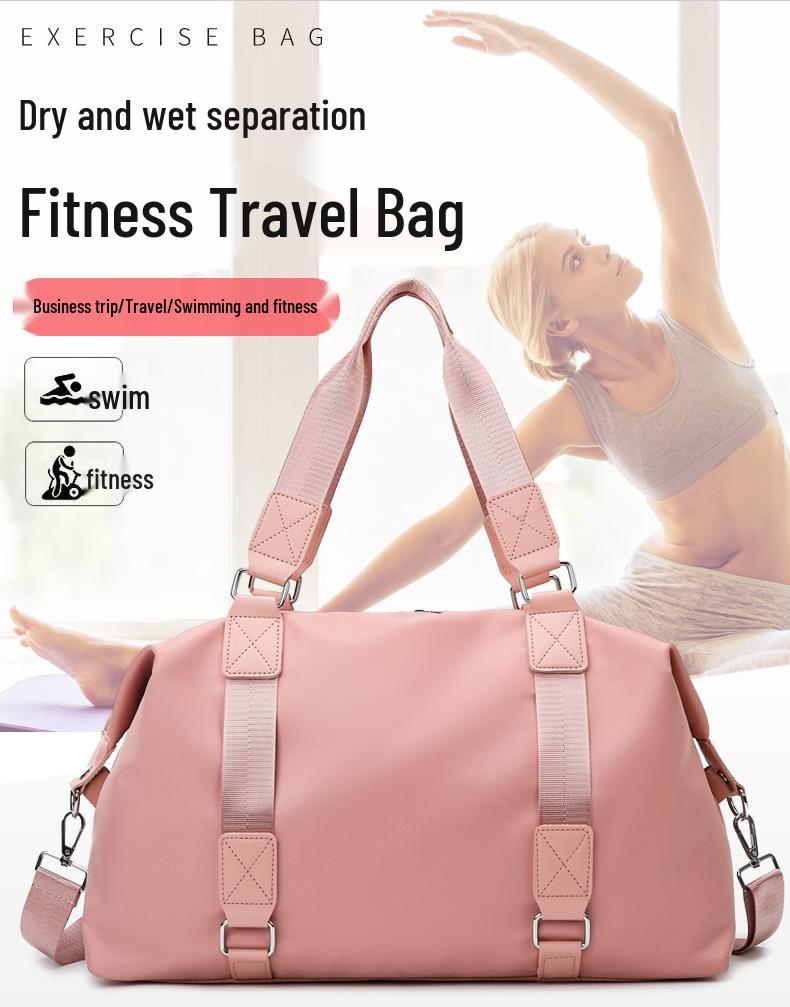 Alo Tragbare Multifunktionale Sport- und Yogatasche mit Nass-/Trockentrennung und großem Fassungsvermögen