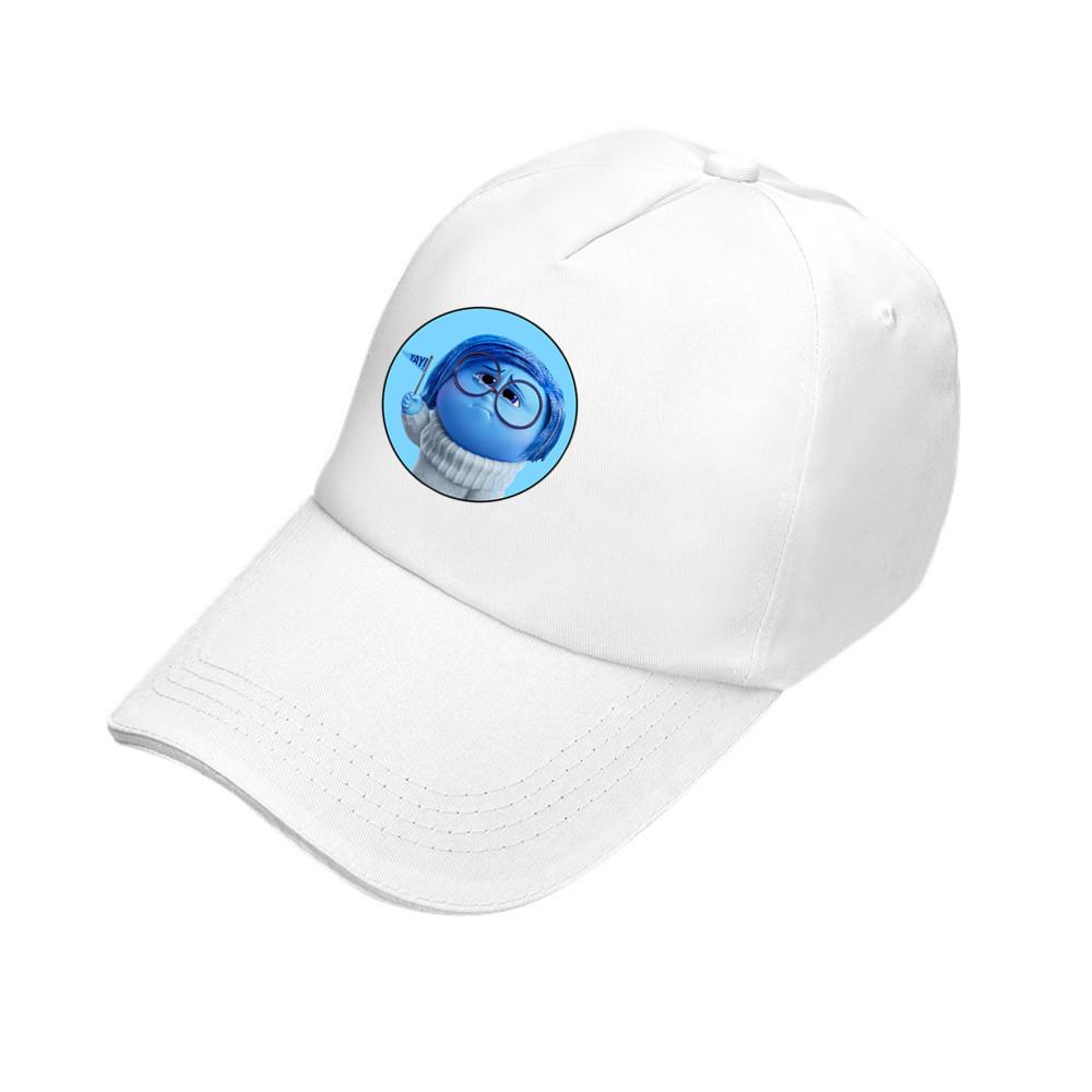 Inside Out Breathable Baseball Hat Cotton Sun Protection Anime Summer Fandom