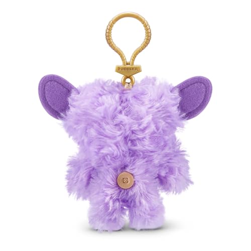 Fuggler Keyring Budgie Series Grin Grin - Lilac Keychain 15705A Authentic