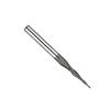 1/8 Shanks CNC Carbide Ball Nose Tapered End Mill Radius 0.25MM D1/8 TiAIN Coated Solid Carbide Mill Woods Metal Milling Cutters