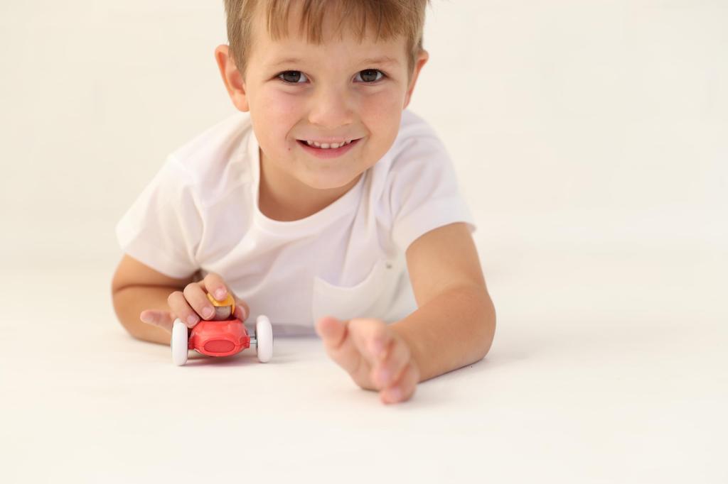 TOLO Baby Racer TOLO Toys Racing Car Miniature Vehicle Toy Baby Educational Toy for Infants months and - - (6 up)
