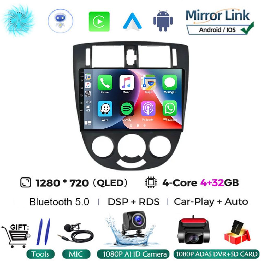 For Chevrolet Lacetti J200 For Buick Excelle Hrv For Daewoo Gent Android 14 Radio GPS Navigation Stereo Multimedia Player 2din