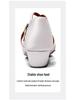 Children's White Latin Dance Practice Shoes for Girls