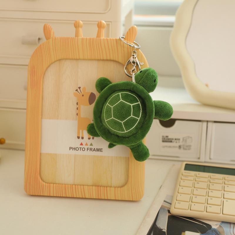 Cute Luminous Little Turtle Small Pendant Plush Toy Doll Little Turtle Doll Girl Bag Keychain Pendant