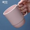Plastic Toothbrush and Mouthwash Cup