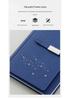 A5 Magnetic Buckle Notebook Set - Custom Logo for Business, Office, and Campus Meetings.