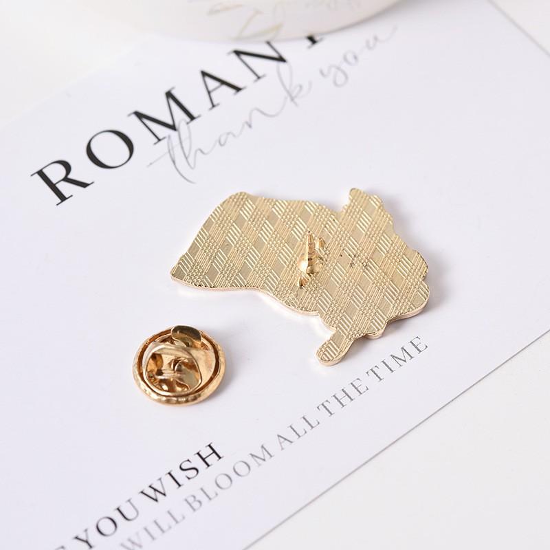 2025 Poppy Brooch: European & American Commemorative Fashion Enamel Pin