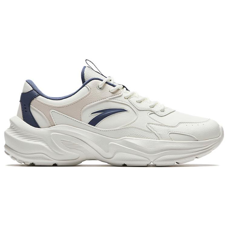 New Anta Little Millennium Abrasion Resistant Breathable Low Top Casual Shoes Men's Blue White 912538826-6