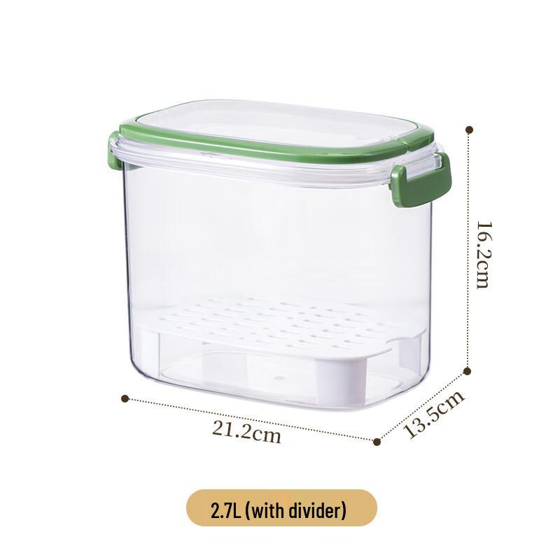 ZISIZ Portable Sealed Food Storage Container